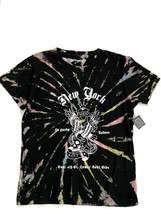 Ed Hardy Tie Dye New York Tattoos Tee Black Multi ( S )  - £55.83 GBP