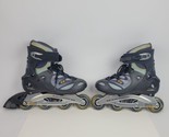 Salomon DR85 X-TR Speedster Mens Size 9 Inline Skates Blue Black Green Y... - $49.49