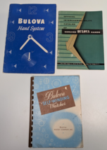 Lot of 3 Vintage Bulova Books - Hands Catalogs - Self-Winding Watches - $553.42 MXN
