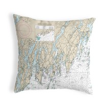 Betsy Drake Southport - Pemaquid, ME Nautical Map Noncorded Indoor Outdoor - £43.46 GBP