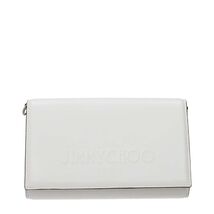 Jimmy Choo White Leather Clutch Bag Women - $658.99