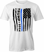 Back The Blue Trump T Shirt Tee Short-Sleeved Cotton Clothing S1WSA625 - £12.98 GBP+