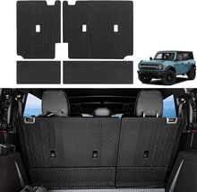 Bronco Accessories Back Seat Cover Protector for Ford Bronco 2022-24 4 Pieces - £26.18 GBP