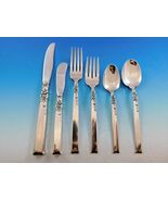 Silver Rose by Oneida Sterling Silver Flatware Set for 12 Service 80 Pieces - $118,717.96 MXN