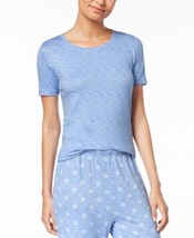 allbrand365 designer Womens Sleepwear Cotton Pajama Top Only,1-Piece,Iris Mist,S - £15.13 GBP