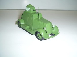 BA-20 armored car 1936-1942. USSR. Collectible model 1/43 Vintage. Mini car. Car - £17.43 GBP