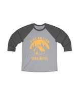 Unisex Tri-Blend 3/4 Raglan Tee: Five Billion Star Hotel Graphic Print - £26.72 GBP+