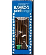 Dark Room Photography set of 4 Bamboo Print Tongs - $9.25 CAD