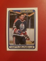 1990-91 O-Pee-Chee Opc Martin Gelinas Rookie Rc #64 Edmonton Oilers Free Ship - £1.43 GBP
