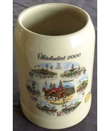 Oktoberfest 2000 Ceramic Collectible Stein – WS – Made in Germany – VGC – NICE - £39.56 GBP
