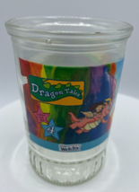 Dragon Tales Vintage Welch&#39;s Jelly Jar Catching Colors #4 Juice Glass - £5.22 GBP