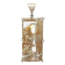 Starborn Manifestation Quartz Crystal Pendant Necklace (22&quot;) White - £377.56 GBP