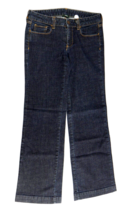 J Crew Wide Leg Blue Jeans Trouser Style Pants Y2K 91390 Womens Size 2 - £30.52 GBP