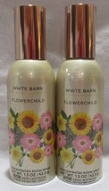 White Barn Bath &amp; Body Works Concentrated Room Spray Set Lot of 2 FLOWER... - $28.01