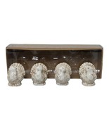Crate &amp; Barrel set of 4 turkey salt and pepper shakers individual Thanks... - $16.83