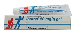 3 PACK DOLGIT (IBUTOP)  GEL   50mg, Injury Cream FAST DELIVERY WITH TRAC... - $53.09