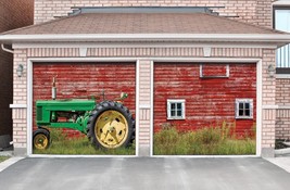 My Door Decor 285901NATR-007 7 x 8 ft. Tractor Nature Door Mural Sign Split Car  - $237.68