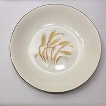 Vintage Homer Laughlin Golden Wheat Oven Proof 22K Gold Soup Bowl - $380.72 MXN