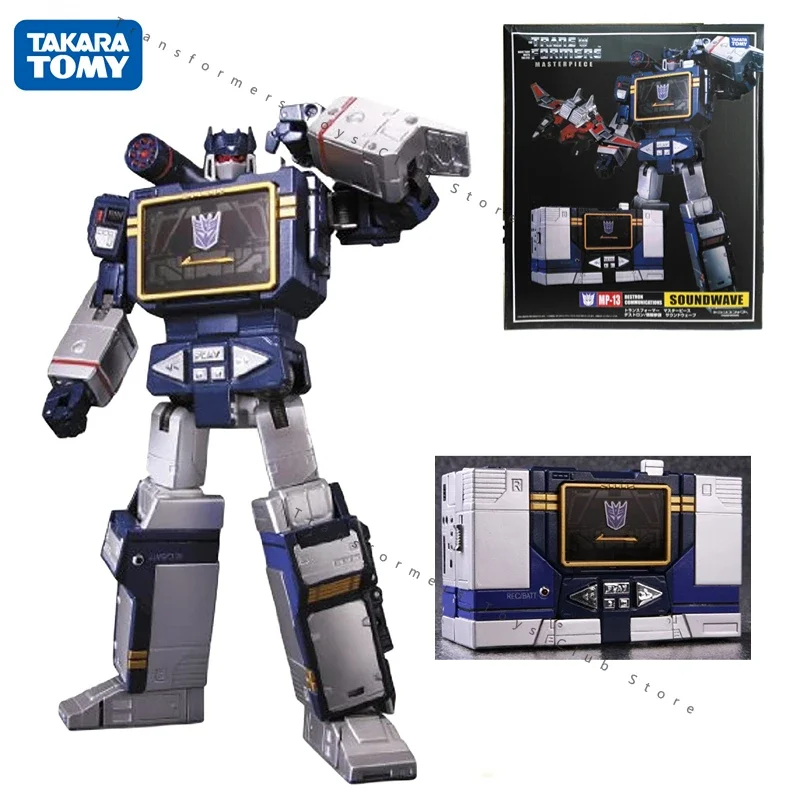 In Stock Takara Tomy Transformers Robots KO Mp-13 Soundwave Deformation Action - £99.58 GBP