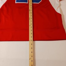 X-Grain Eagle Rams Basketball #25 Men's Red & White Sweatshirt Long Sleeve Sz S image 10