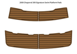 2000 Chaparral 300 Signature Swim Platform Boat EVA Foam Teak Deck Floor Pad Mat - $471.00