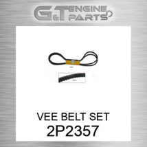 2P2357 VEE BELT SET fits CATERPILLAR (NEW AFTERMARKET) - £24.82 GBP