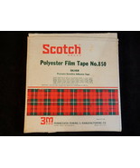 Vintage Scotch Brand POLYESTER FILM TAPE No. 850 Silver 1/2&quot; W Approx. 2... - $17.46 CAD