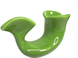 MCM Vohann Of California Green Ceramic Whale Soap Dish Ashtray 5.5”x5.5”Vintage - £14.82 GBP