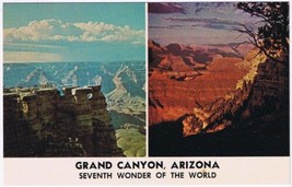 Postcard Grand Canyon Arizona Seventh Wonder Of The World - $3.95