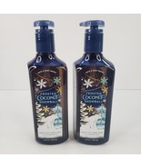 2 Frosted Coconut Snowball Hand Soap Gentle Gel Bath Body Works Ess Oils Pump - $17.95