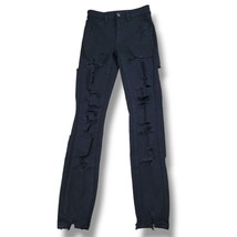American Eagle The Dream Jean Highest Rise Jegging Jeans Size 2 W25&quot;xL28&quot; Black - £26.89 GBP