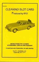 CLEANING MODEL SLOT CARS BOOKLET RFG107SC - £9.51 GBP