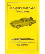 CLEANING MODEL SLOT CARS BOOKLET RFG107SC - £9.50 GBP