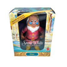 Vintage 1992 Mattel Disney Snow White Seven Dwarfs Doc Doll New In Box 10220 - £14.94 GBP