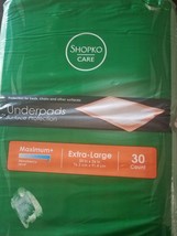 Shopko Care Underpads surface Protection extra large 30 count - $40.47