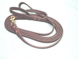 15 FT BIOTHANE SUPER GRIPPY LEASH POLICE K9 SCHUTZHUND THE ULTIMATE LEAS... - $32.90