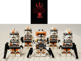 5pcs 212th Republic Battalion &amp; Commander Cody Star Wars Minifigure Toys - $10.89