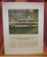 ford/ country squire station wagon / transportation/cars/magazine ads - $8.00