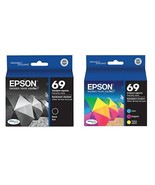 Epson 69 Standard Capacity Ink Cartridge Complete Color Set - £66.84 GBP