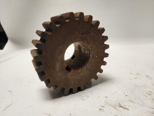  CPM 1010  Steel Spur Gear 8&quot; 24 Teeth 1-1/2&quot; Bore 1-3/8&quot; wide. 4-5/16&quot; od. - $49.99