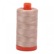 Aurifil Mako Cotton Thread Solid 50wt 1422yds Beige - £15.94 GBP
