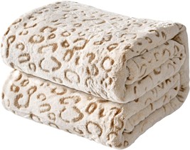 FY Fiber House Flannel Fleece Throw Blanket, Lightweight Cozy Plush Micr... - £28.76 GBP