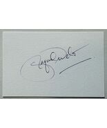 Raquel Welch (d. 2023) Signed Autographed 3x5 Index Card - $917.20 MXN