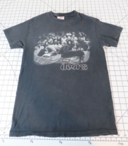 Vintage The Doors Band T Shirt Small People Are Strange Y2K Distressed Fades - £29.70 GBP