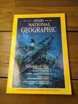 National Geographic April 1988 South Pacific Ghosts Of War Magazine - $8.90