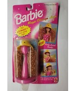 1993 Barbie Magic Change Hair w/ hat stand: Curly Titian Redhead in Boat... - £11.86 GBP