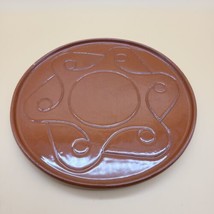 Wieland Ware Terracotta Pottery Mexican Hot Tostada Plate Dish - $11.97