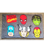 Jay Franco Marvel Comics Pillowcase Hulk Spiderman Thor Capt. America Ir... - €8,61 EUR