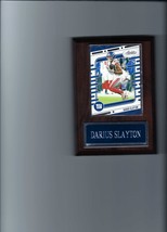 DARIUS SLAYTON PLAQUE NEW YORK GIANTS NY FOOTBALL NFL   C - £3.05 GBP