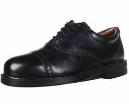 Florsheim Uomo Noval Cappello Punta Oxford Scarpe, Nero, Misura 7.5W - £72.66 GBP